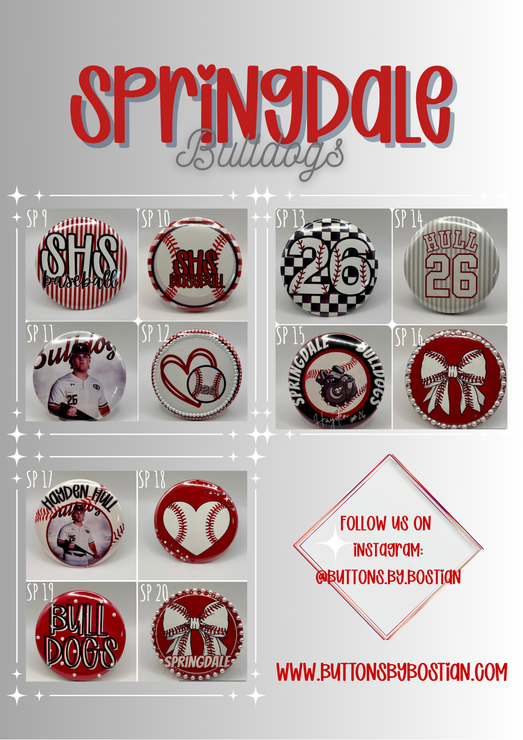 Springdale Button Catalog Page 2